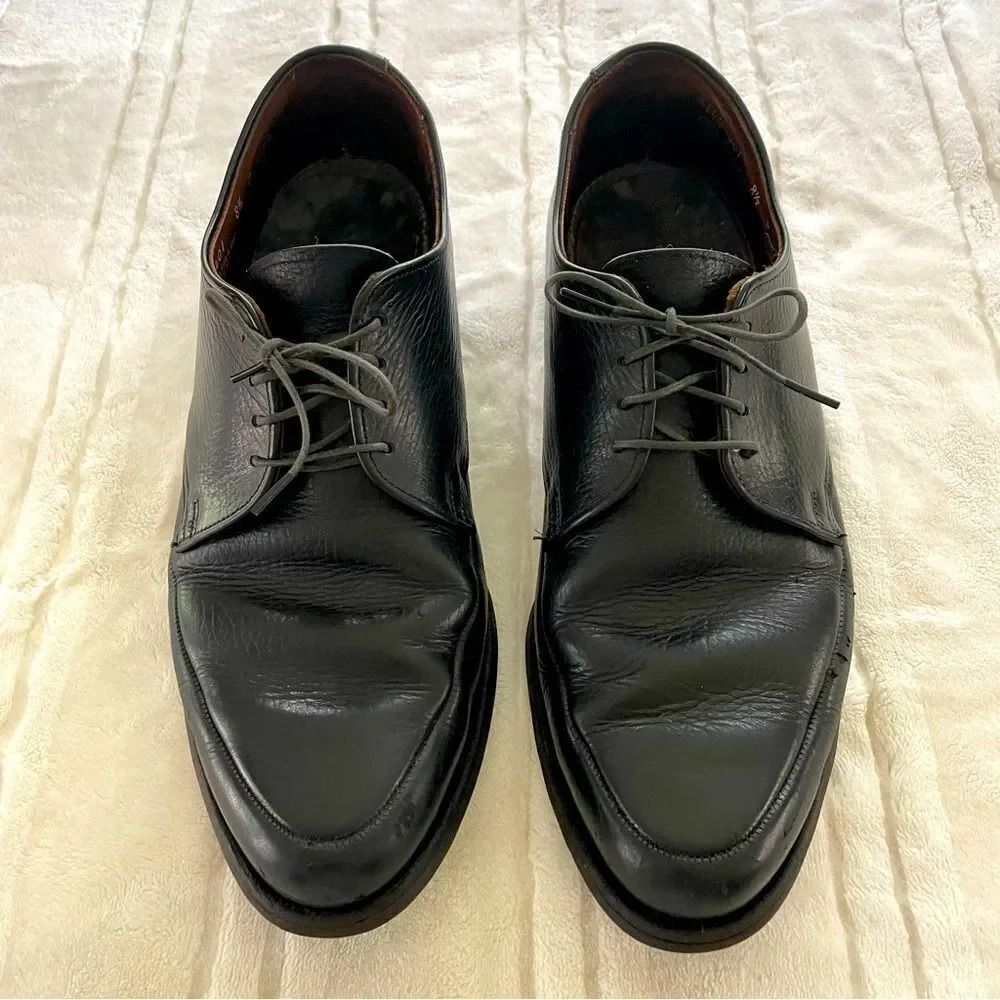 B.F. Goodrich Vintage Men’s Black Leather Lace Up Oxford Shoes Size 8.5